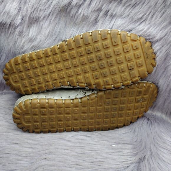 Spring Step Fusalide Leather Slip On Cut Out Clog Mules Womens Size 39/8.5 Grey - Picture 7 of 8